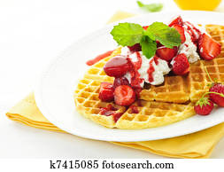 Belgian waffles Belgian waffles