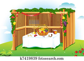 Decorated Sukkah Decorated Sukkah