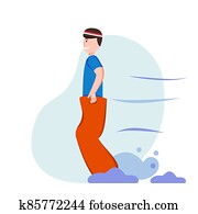 Sack Race Clipart | Our Top 120 Sack Race EPS Images | Fotosearch