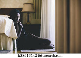 Young black woman Young black woman