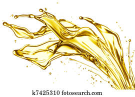 Big oil splash Big oil splash