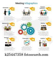 zápas, infographics, set