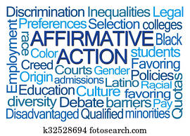 Affirmative Action Word Cloud