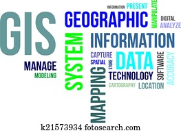 palabra, nube, -, gis