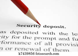 Security deposit