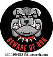 vorsicht hund zeichen