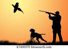 לצוד, ל, a, פסיון