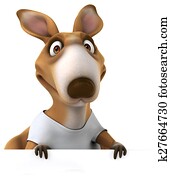 Fun kangaroo Fun kangaroo