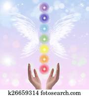 Healing Hands and seven chakras