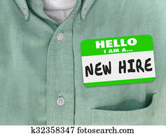 New Hire Nametag Sticker Green Shirt Rookie Employee Fresh Talent New Hire Nametag Sticker Green Shirt Rookie Employee Fresh Talent