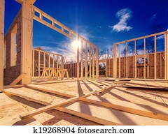 New house construction New house construction