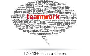 Speech Bubble - Teamwork