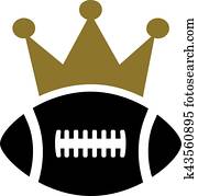 American Football Crown American Football Crown