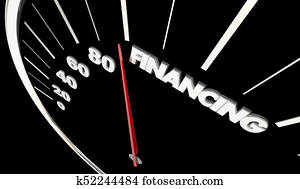 Financing Speedometer Loan Borrow Money 3d Illustration Financing Speedometer Loan Borrow Money 3d Illustration