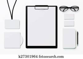 Template for branding identity Template for branding identity