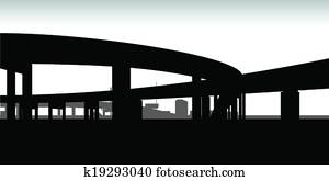 carretera, conexión