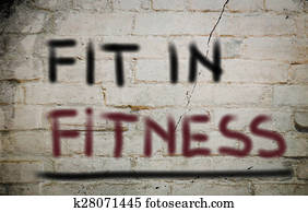 Fit In Fitness Concept Fit In Fitness Concept