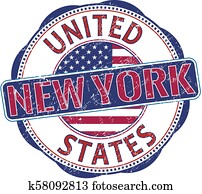 new york usa grunge stamp illustration new york usa grunge stamp illustration