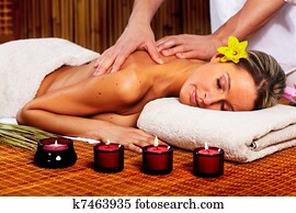Spa massage. Spa massage.