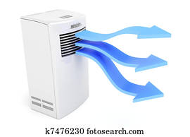 Air conditioner blowing cold air Air conditioner blowing cold air