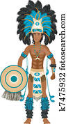 Aztec Carnival Costume Aztec Carnival Costume