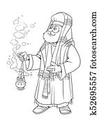 Chrismas story. The The Priest Zacharias. Chrismas story. The The Priest Zacharias.