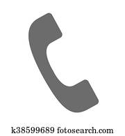 digitales telephon, symbol digitales telephon, symbol