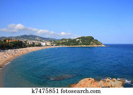 Fenals beach (Costa Brava, Spain)