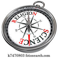 wissenschaft, gegen, religion, begriff