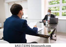 Job Interview Business Meeting At Law Office Job Interview Business Meeting At Law Office