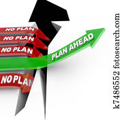 Plan Ahead Beats No Planning in Overcoming Problem Crisis