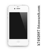 white cell phone white cell phone