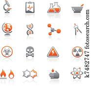 מדע, איקונים, /, גרפיט, סידרה