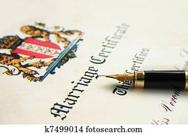 certificado de matrimonio