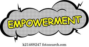 cómico, cloud:, empowerment