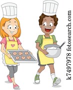 Kids Baking Cookies Kids Baking Cookies