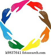 the sign of peace and friendship