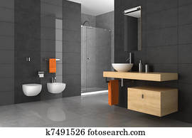 tiled bathroom with wood furniture tiled bathroom with wood furniture