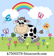 a happy cow a happy cow