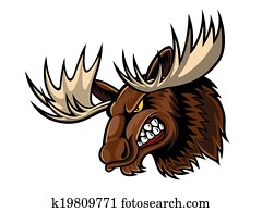 Angry Moose Head Angry Moose Head