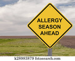 cautela, -, alergia, estação, à frente