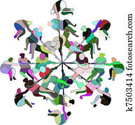 Eight Random Tug of War Teams