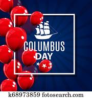 Illustration of Columbus Day
