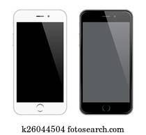 Realistic Vector Mobile Phone Realistic Vector Mobile Phone