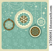 weihnachten, hintergrund, mit, früher, muster weihnachten, hintergrund, mit, früher, muster