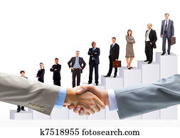 Business people shaking hands Business people shaking hands