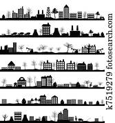 City landscape City landscape