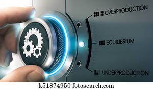 pravidlo, od, zasoba a ziadat, hospodárstvo, rovnováha