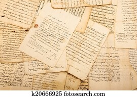 Vintage letters Vintage letters