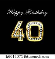 alles gute geburtstag, 40 alles gute geburtstag, 40